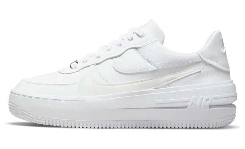 Nike Air Force 1 PLT.AF.ORM Triple White – “White / White / White” (DJ9946-100)