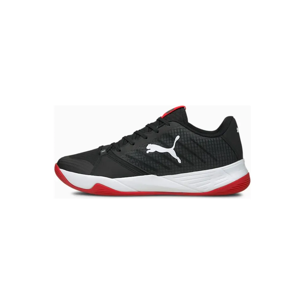Puma Accelerate Pro Handball Shoes White/Black/Red (106461-01)