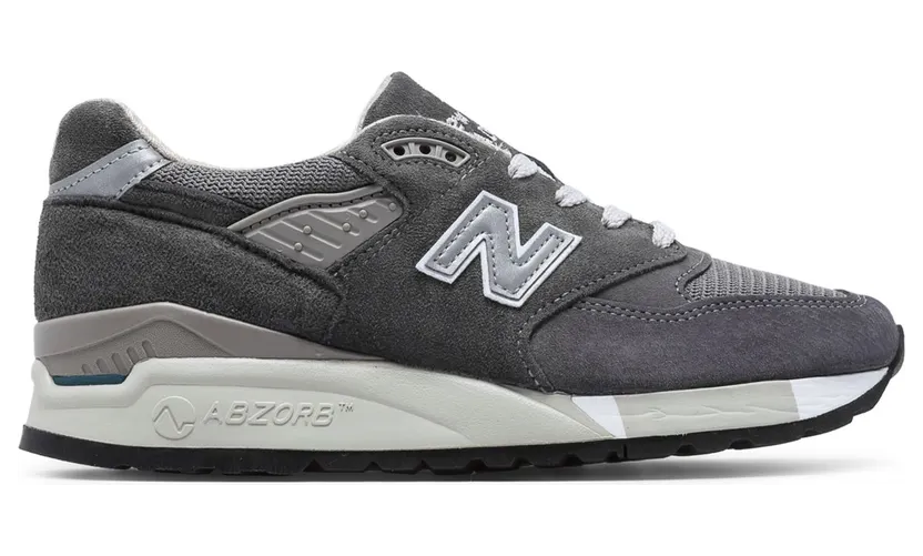 New Balance 998 Grey/Charcoal (W) (W998CH)