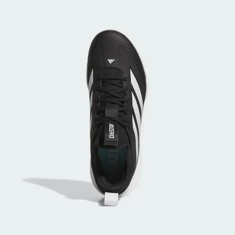 Adidas Adizero Impact 2.0 Noppenschoenen Core Black / Cloud White / Silver Metallic (JH6730)