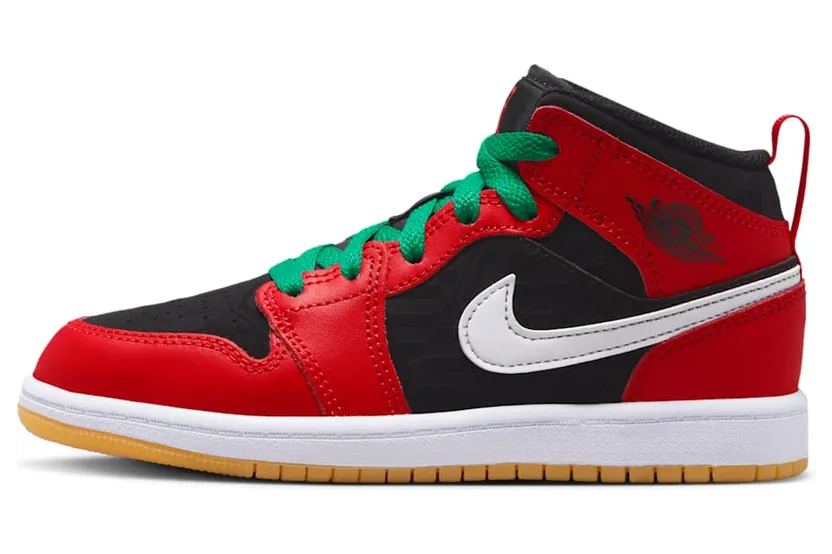 Jordan 1 Mid “Red” (DQ8419-006)