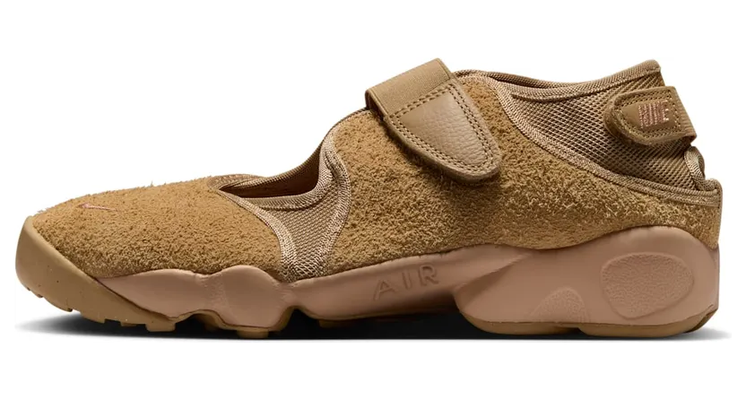 Nike Air Rift “Suede Pack” (parachute beige / hemp) – HQ1474-200