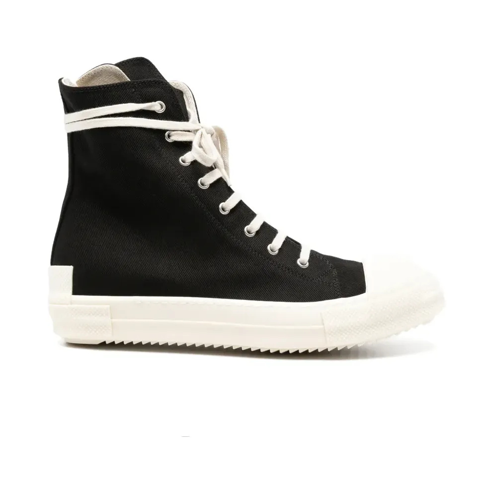 Rick Owens DRKSHDW Sneaks High-Top- – Black (DU02F6800DOEH1)