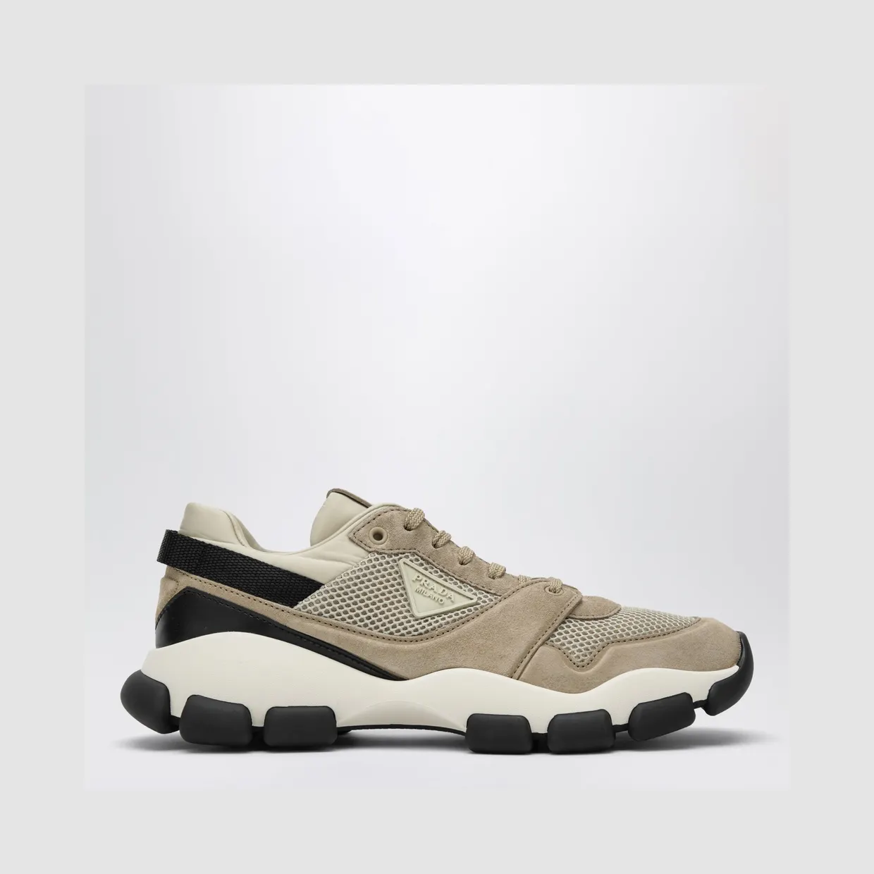 Mesh and suede sneakers in Desert 1E506O0453KU1/T_PRADA-F0F24_500-40 (2)