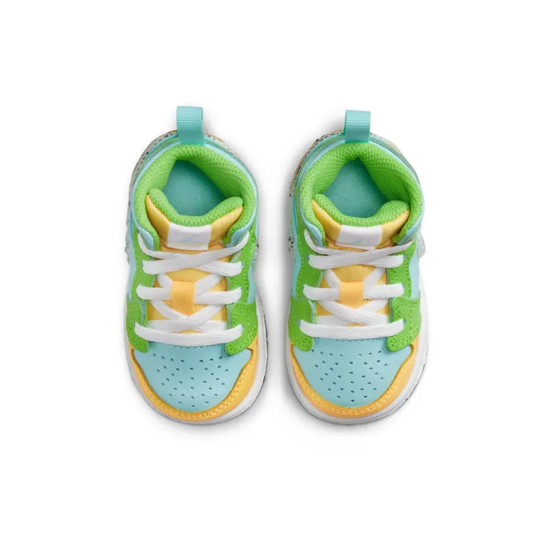 Jordan 1 Mid SE Glacier Ice Citron Pulse Action Green White (DX4369-400)