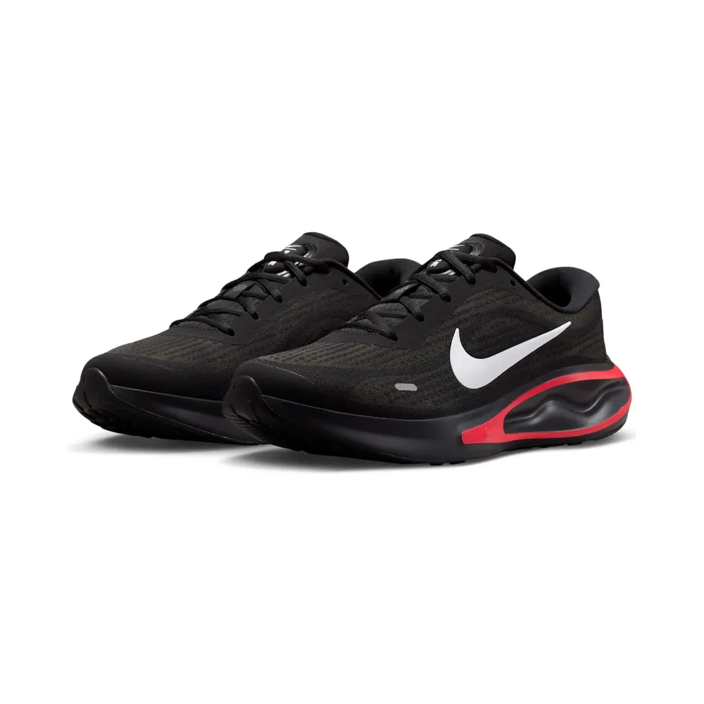 Nike Journey Run Black/Dark Smoke Grey/Red Orbit/White (FN0228-013)