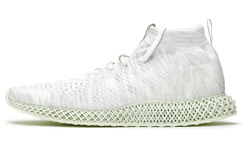 Adidas Futurecraft 4D Runner Mid ‘Crystal White’ Crystal White/Crystal White/Crystal White (EE4116)