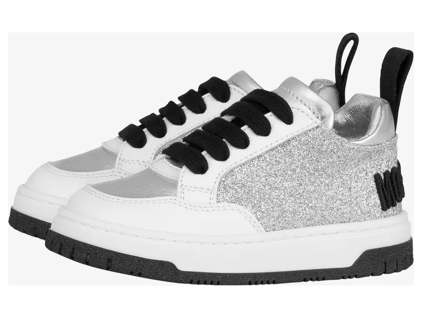 Moschino Laminierte Sneakers Mit Glitter (MNT75888MK442)