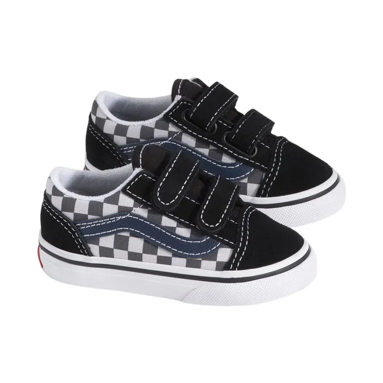 Vans Old Skool Black White Grey “Blue” (VN000CTGCJF1)