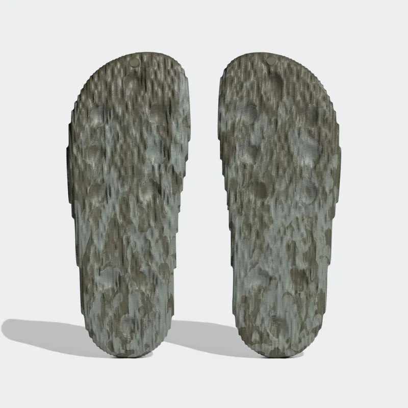 adidas Adilette 22 Slides Olive Strata Silver Green (HP6517)