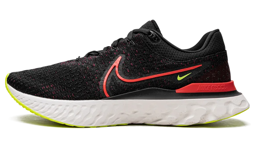 Nike React Infinity Run Flyknit 3 voor heren (straat) Zwart (DH5392-007)