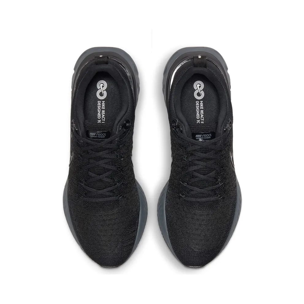 Nike React Infinity Run Flyknit 2 “Black / Iron Grey” (CT2423-006)