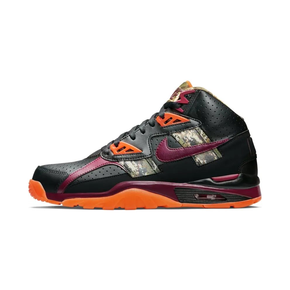 Nike Air Trainer SC High Camo Black Crimson Black/Hyper Crimson-Team Red (685151-001)