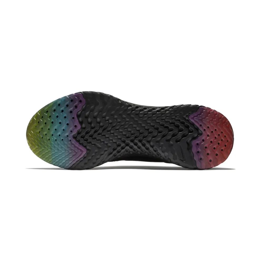 Nike Epic React Flyknit Betrue (2018) Black/Black-Pink Blast-Purple Pulse (AR3772-001)