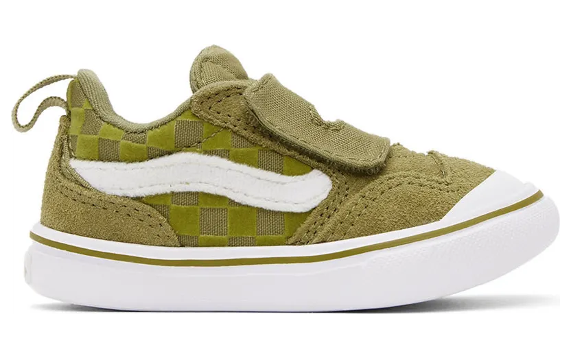 Vans Baby Green ComfyCush New Skool V Sneakers (VN0A4TZHOLV)