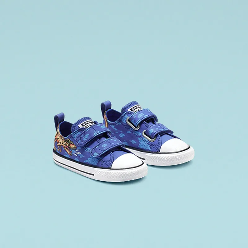 Converse Chuck Taylor All Star Dino’s Beach Party Hook and Loop Low Top (764248C)