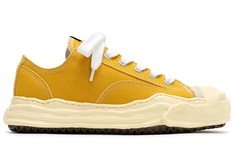 Maison Mihara Yasuhiro Hank VL OG Sole Canvas Low Yellow (A09FW734-YELLOW)