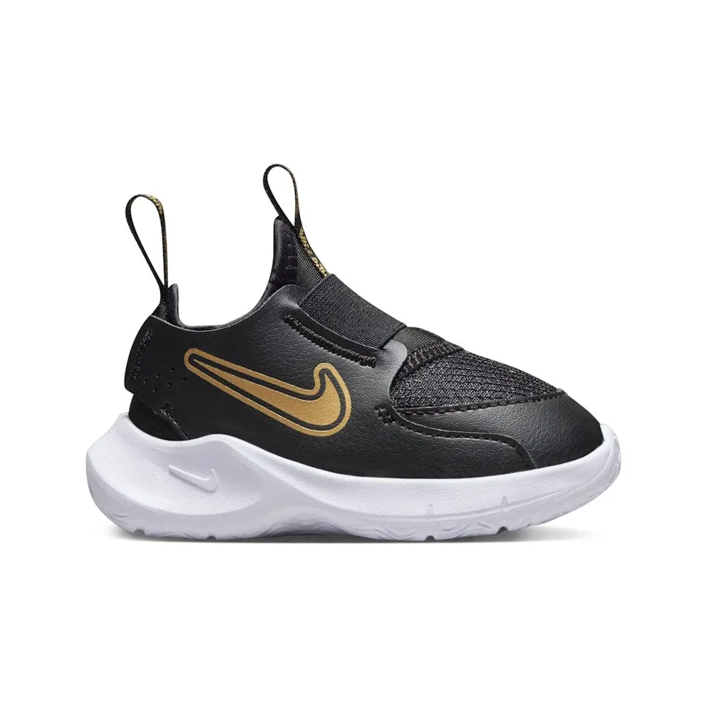 Nike Flex Runner 3 Black White Metallic Gold (FN1478-006)