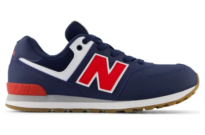 New Balance 574 Lace Navy Team Red (GC574NF)
