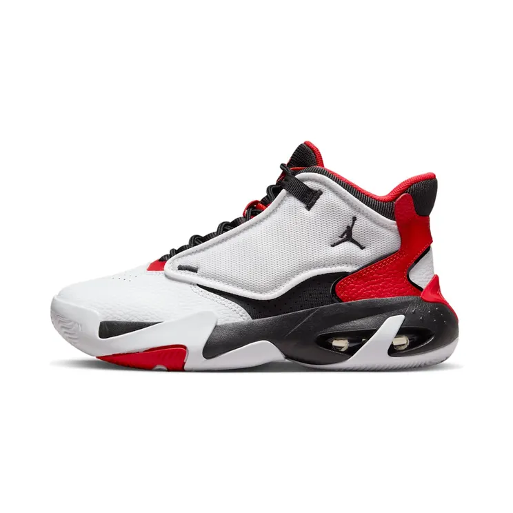 Jordan Max Aura 4 “White / University Red / Black” (DQ8404-106)