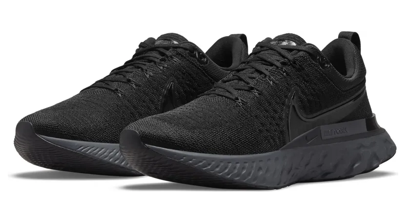 Nike React Infinity Run Flyknit 2 voor dames Zwart (CT2423-006)