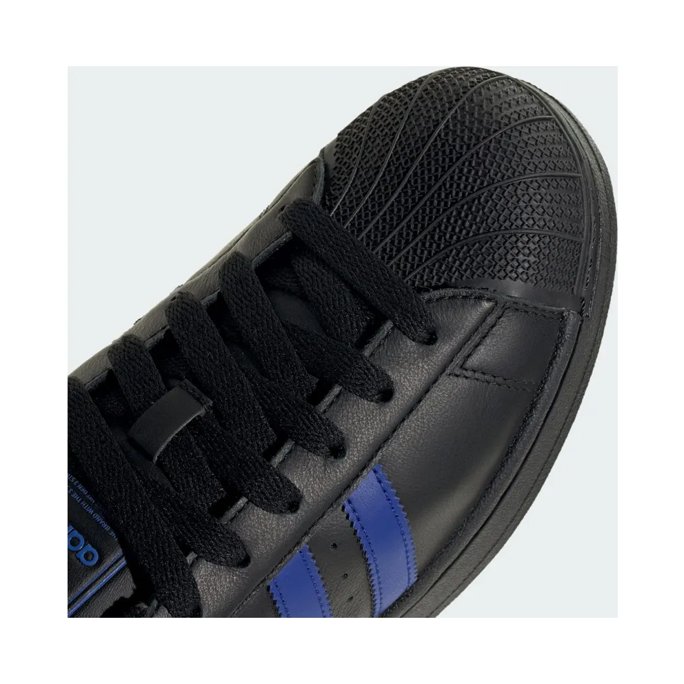 adidas Superstar II Core Black Semi Lucid Blue Cloud White (JR1632)