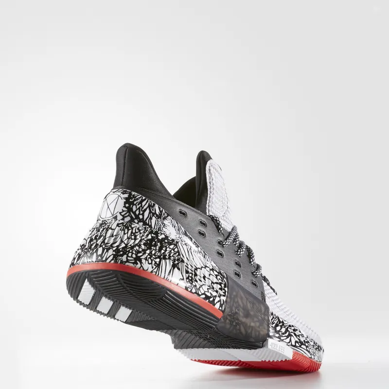 adidas Dame 3 White White/Core Black Easy Blush (BB8272)