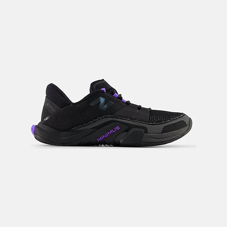 NEW BALANCE Minimus TR v2 “BLACK / FADED BLACK / ELECTRIC INDIGO” (WMTR494)
