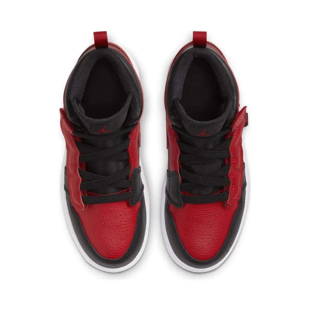 Jordan 1 Mid Alt Banned 2020 (PS) Black/University Red-Black-White (AR6351-074)