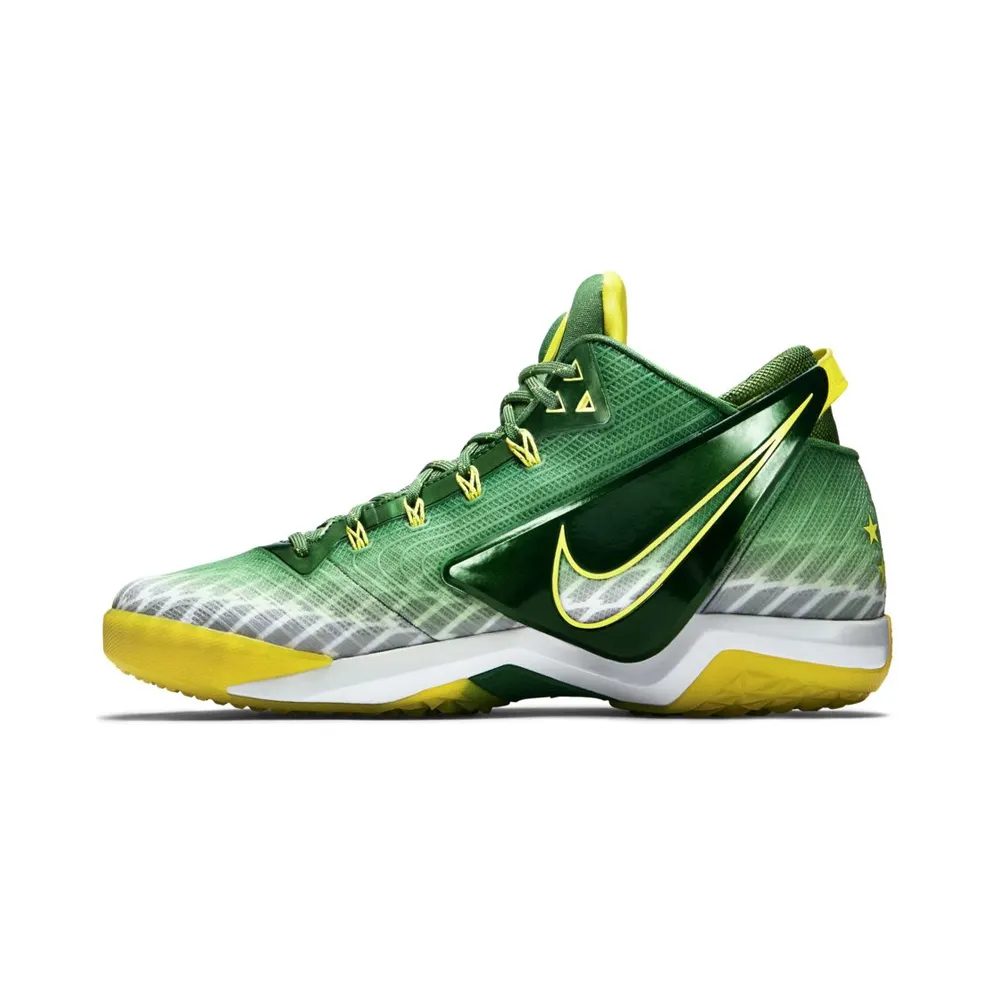 Nike Zoom Field General Oregon Ducks Apple Grey/White-Yellow Strike (654859-371)
