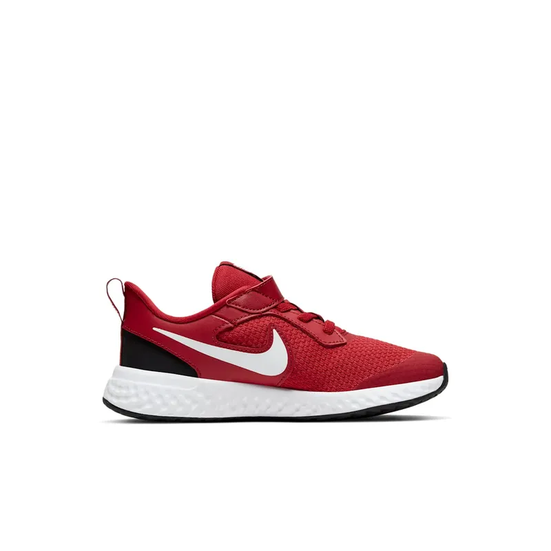 Nike Revolution 5 Gym Red (PS) Gym Red/Black/White (BQ5672-600)