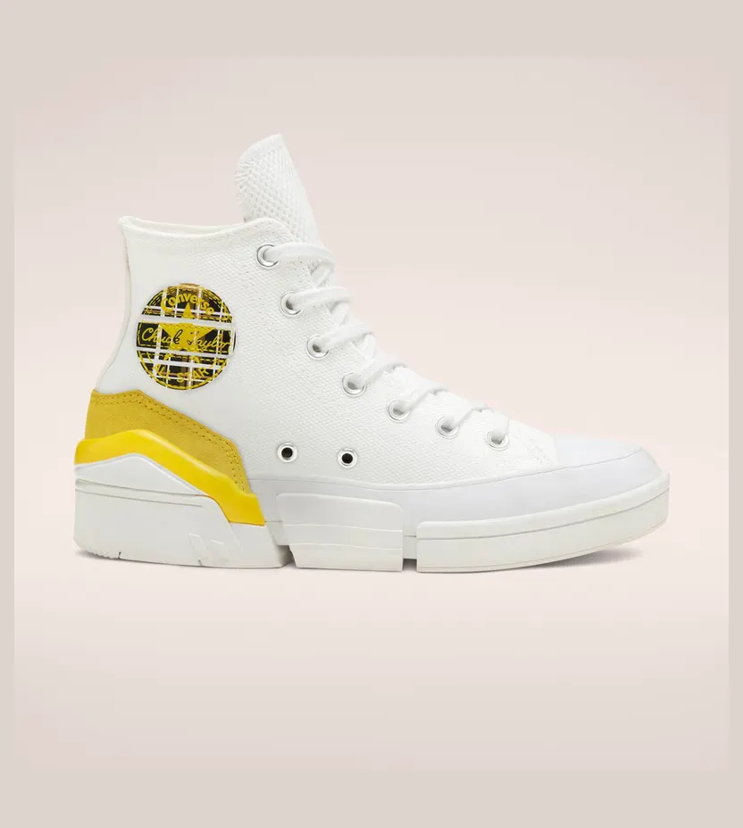 Converse Mix and Match CPX70 High Top White/speed Yellow/black (568648C)