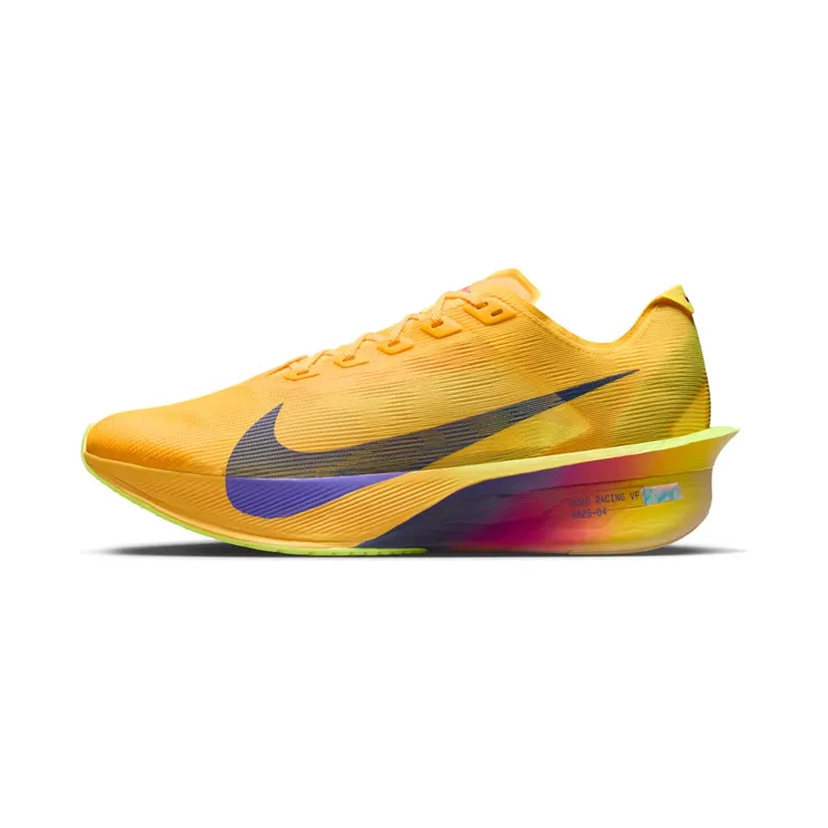 Nike ZoomX Vaporfly Next% 4 “Citron Pulse / Laser Orange / Volt Ice / Indigo Burst” (HF6414-800)