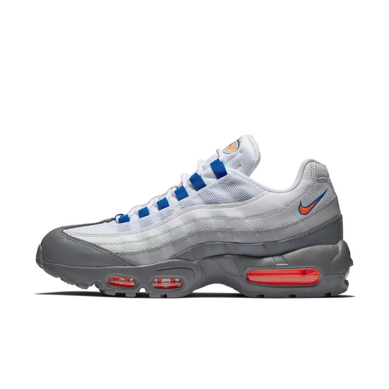 Nike Air Max 95 Cool Grey Total Orange Cool Grey/Total Orange-White (749766-033)