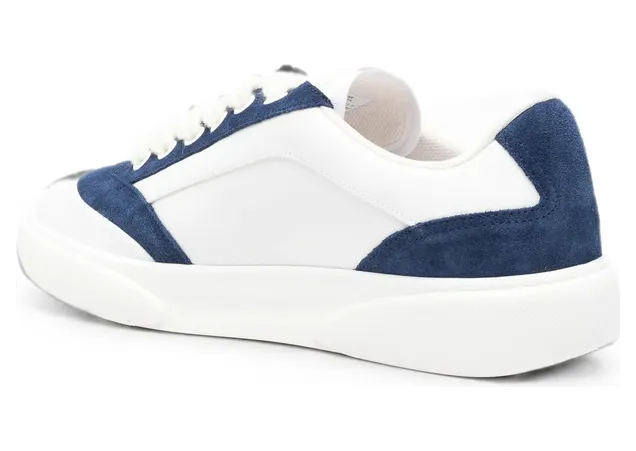 Casablanca Del Mar Suede-panelled “White/Blue” (PF26-SNK-025 11 WHNAV) (3)