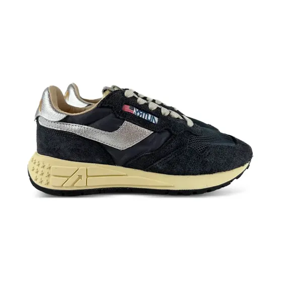 Autry Reelwind Low W “Black / Metallic” (WWLWMU03)