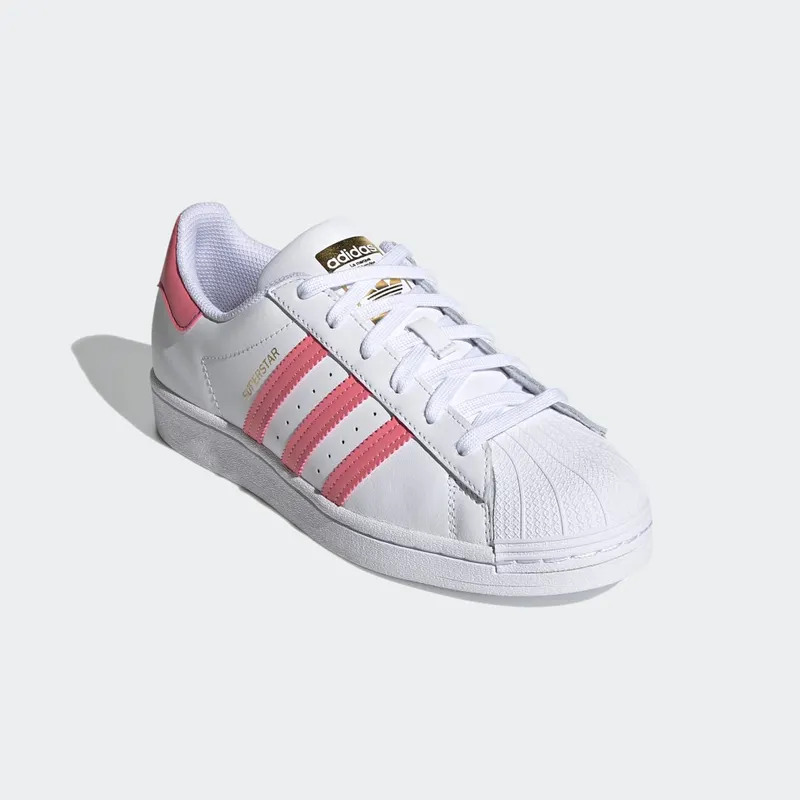 adidas Superstar Cloud White / Blue Oxide / Gold Metallic (FX5964)