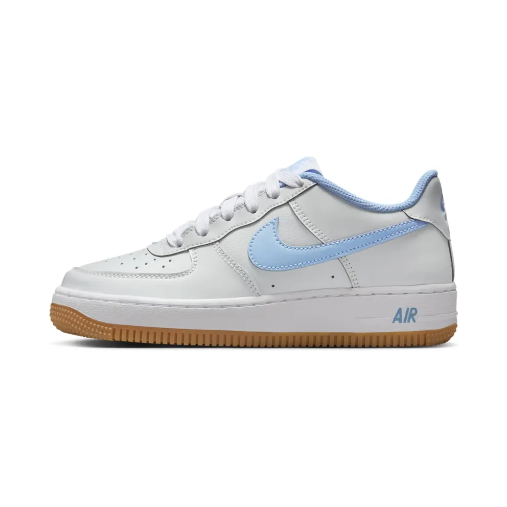 Nike Air Force 1 Low LV8 Photon Dust White Gum Medium Brown Psychic Blue (IB8845-002)