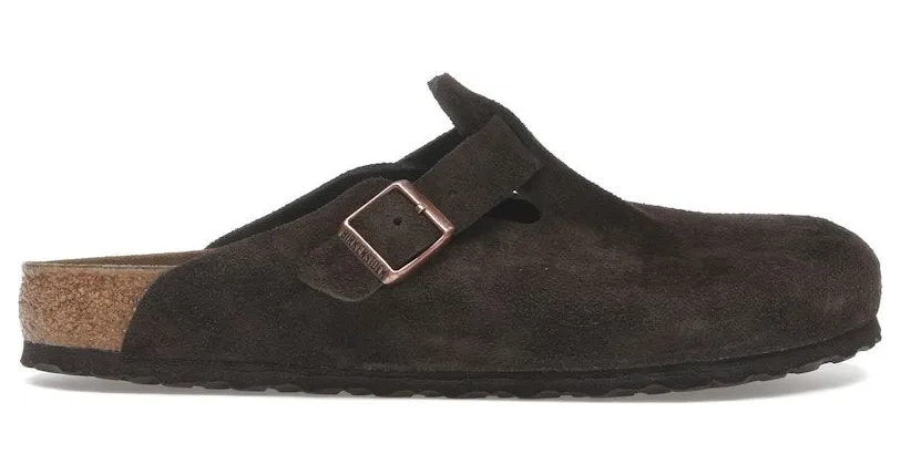 Birkenstock Boston Suede Mocca (0060901)