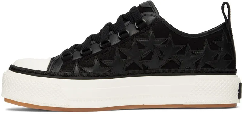 AMIRI Black Stars Court Low-Top Sneakers (PF22MFS014-004)