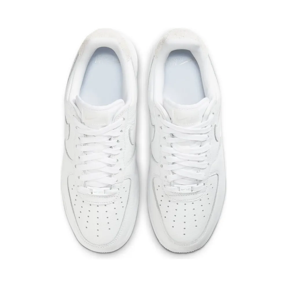 Nike Air Force 1 Craft White White/White-Summit White-Vast Grey (CN2873-101)