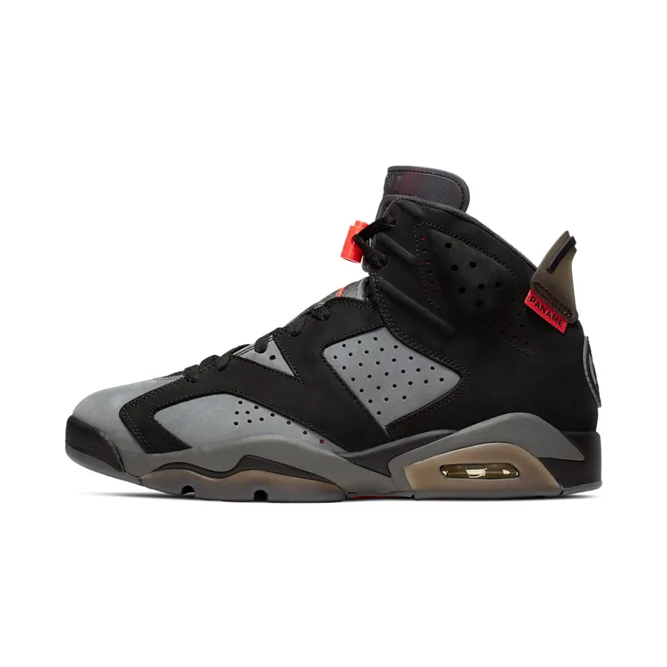 Air Jordan 6 Retro PSG Iron Grey Infrared “Iron Grey / Black” (CK1229-001)