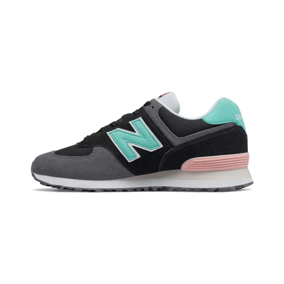 New Balance 574 Marbled Street Black Black/Light Tidepool (ML574UJC)