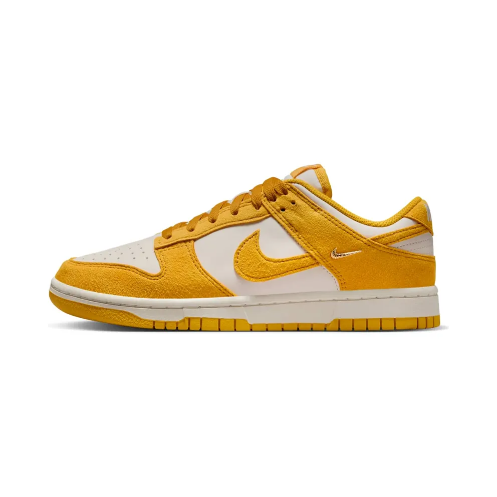 Nike Dunk Low “Dark Sulfur Gold Mini Swoosh” (IB4417-101)