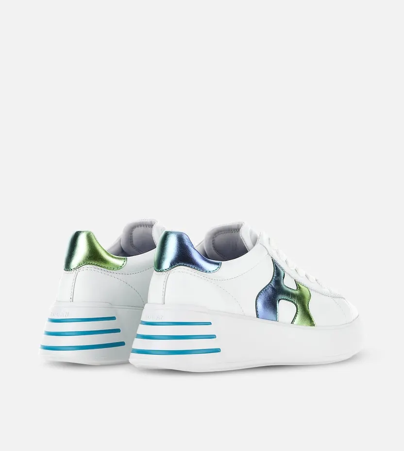 Hogan Rebel White Blue Green (HXW5640DN61N9V0VA3) (2)