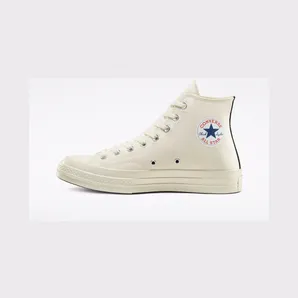 Converse Comme des Garcons x Chuck Taylor All Star Hi Play Black/White (150204C)