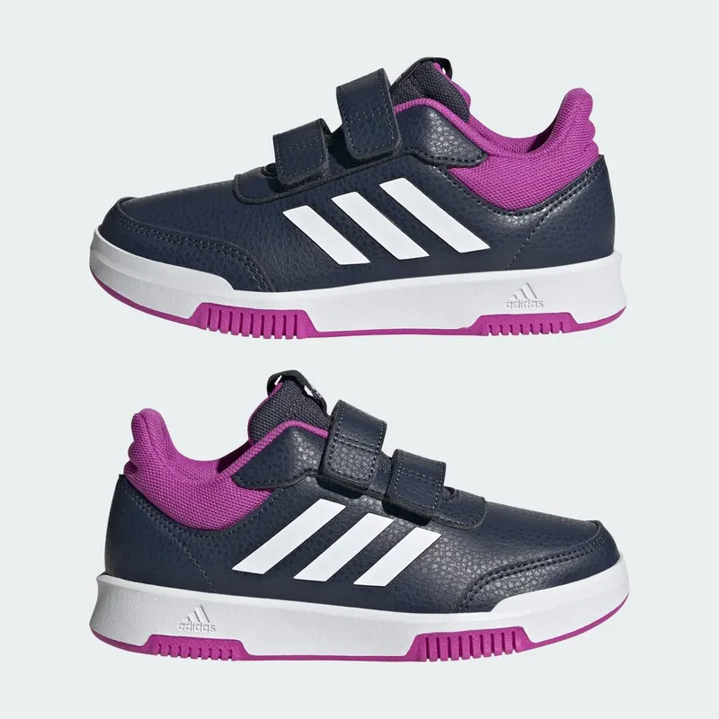 Adidas Tensaur with Velcro Shadow Navy / Cloud White / Flash Pink (JH9541)