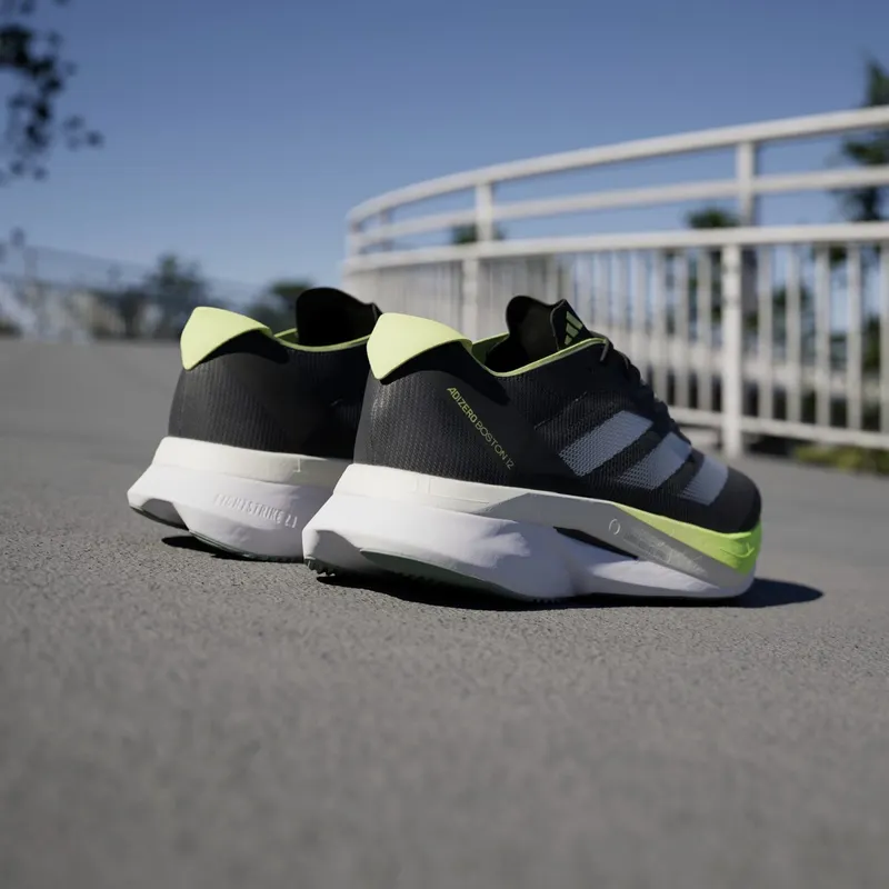 Adidas Adizero Boston 12 Aurora Ink / Silver Metallic / Pulse Lime (JI4477)