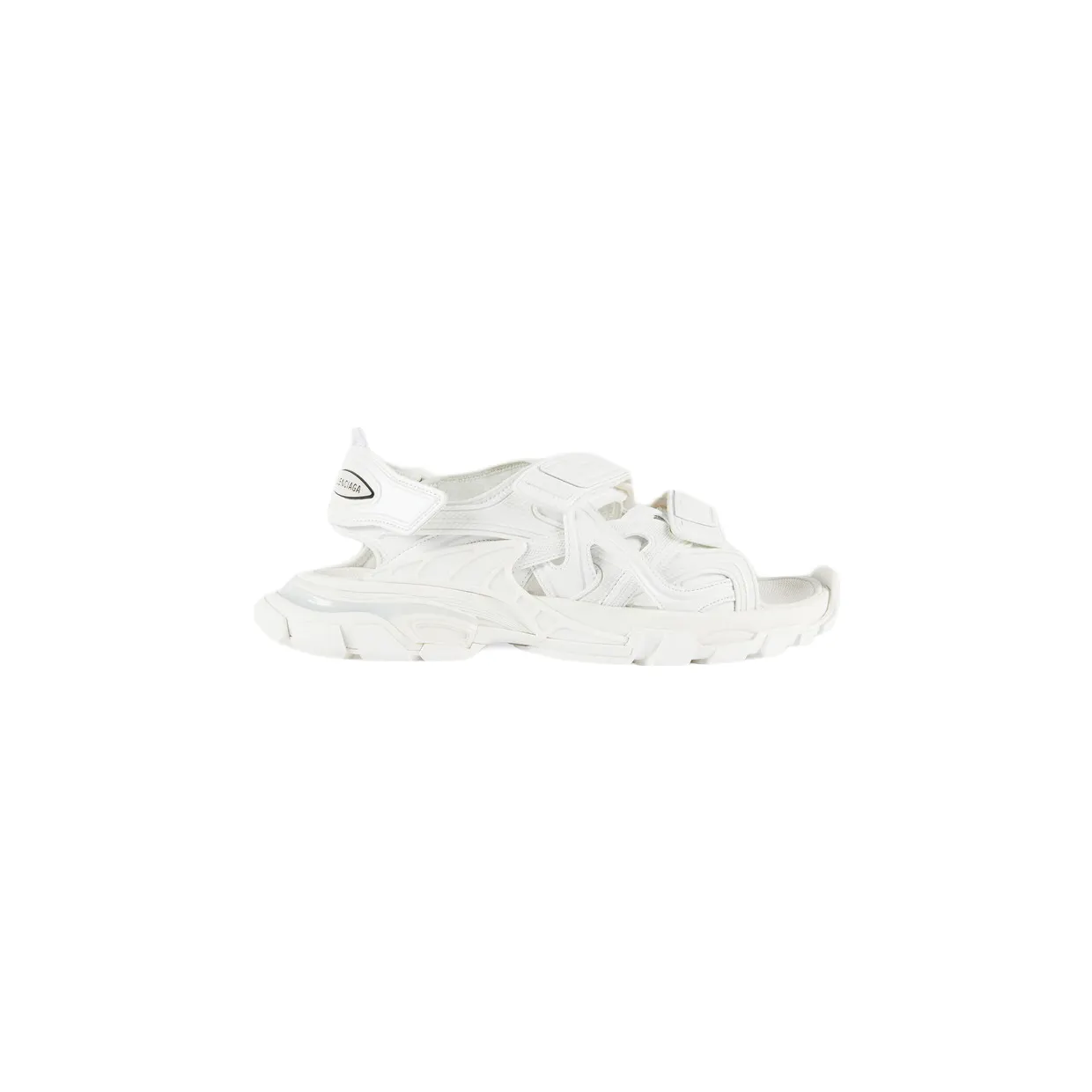 Balenciaga Track Sandal White