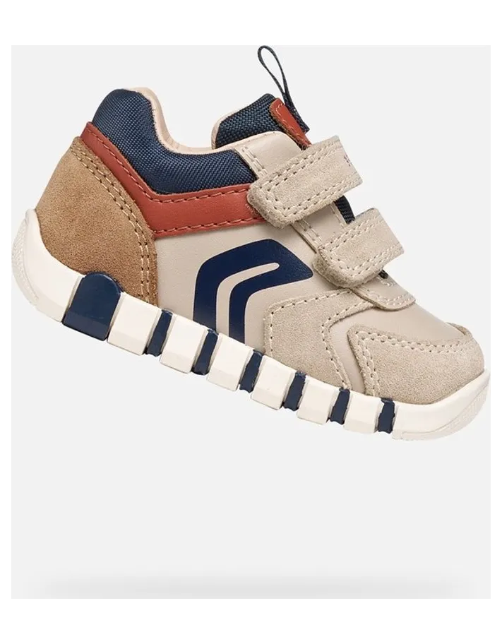 Geox sneaker Beige clair/Orange (B3555D05422C6181)